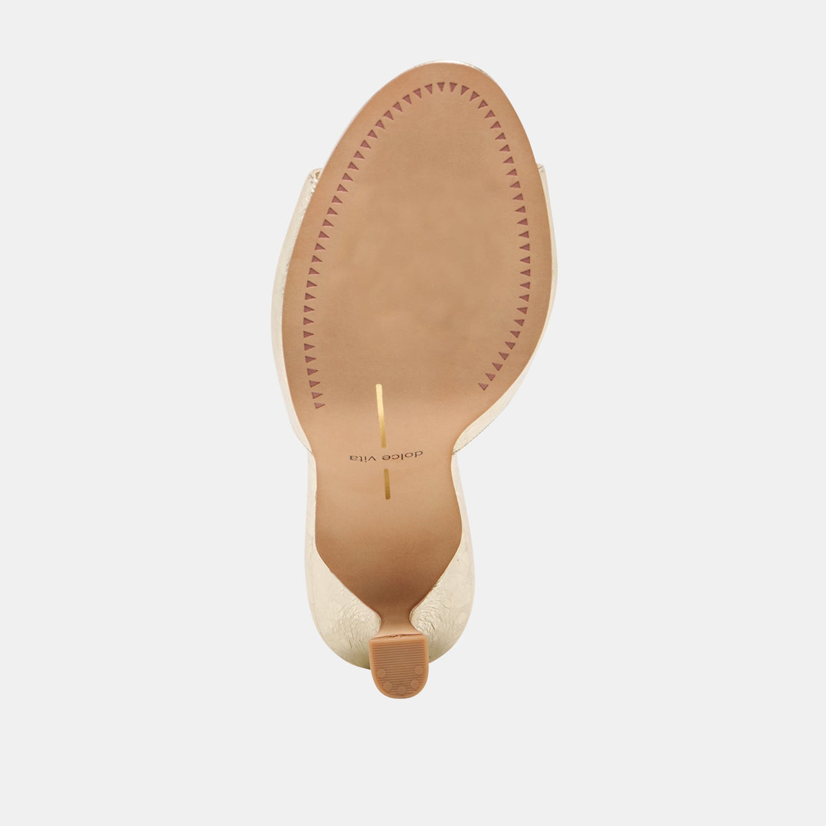 Rosha Platinum Distressed Leather Heels | Dolce Vita Trending