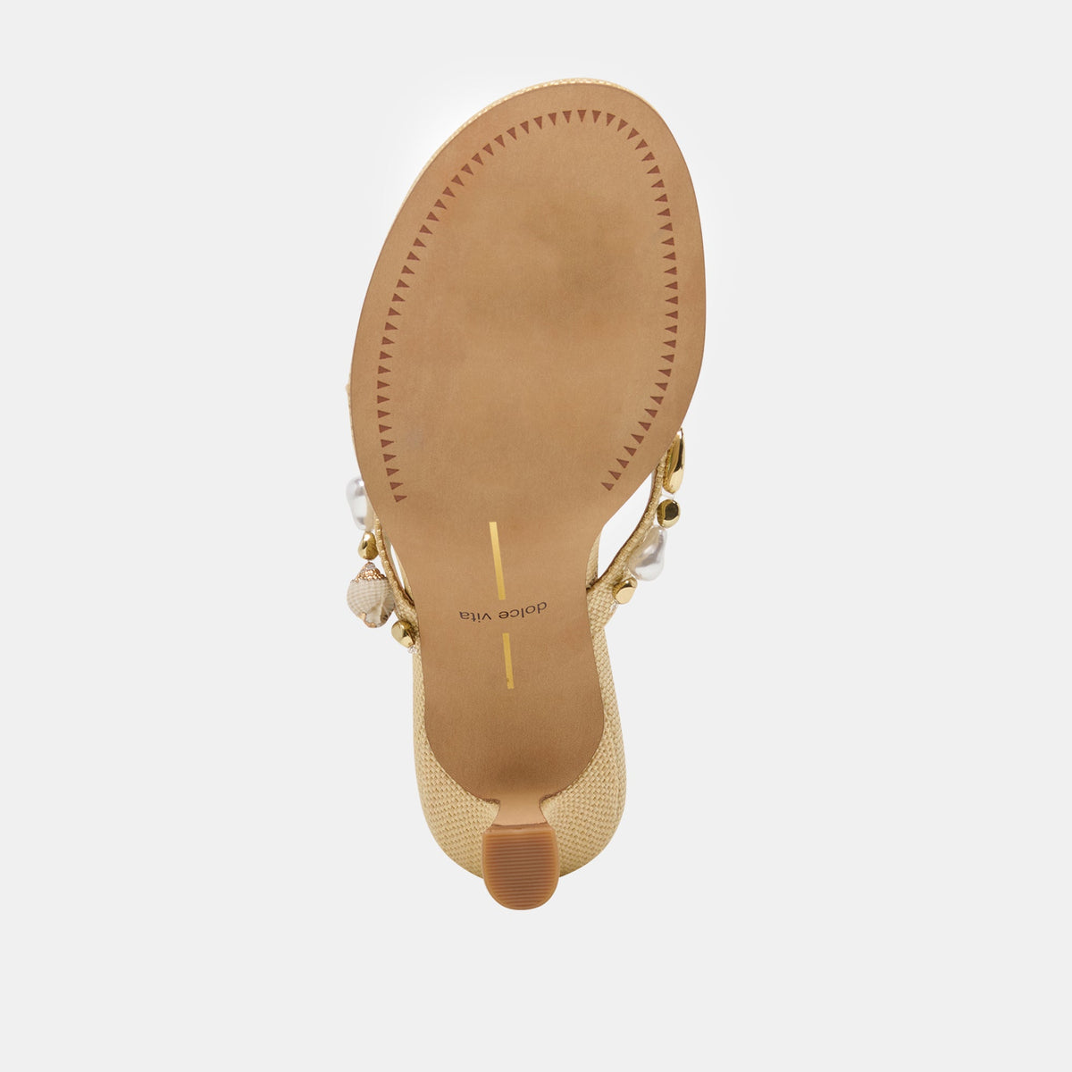 Daksie Lt Natural Raffia Heels | Dolce Vita Sale