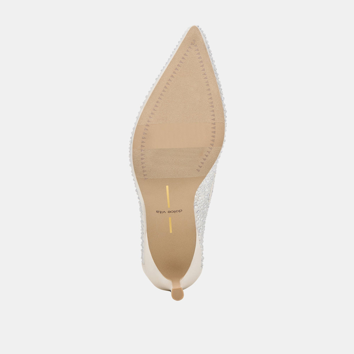 Kashe Crystal White Mesh Heels | Dolce Vita Quality