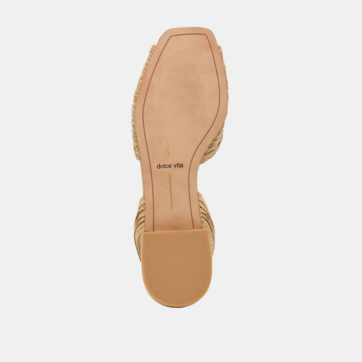 MARZY Natural Raffia Slingback Peep-Toe Sandals | Dolce Vita Special Offer