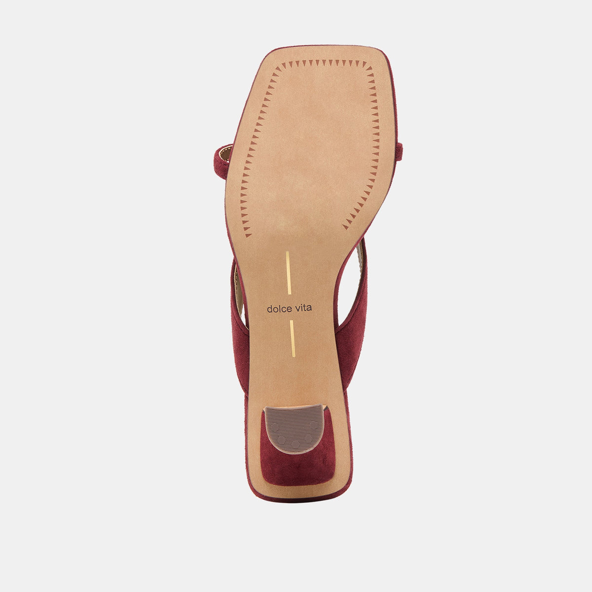 Brevel Oxblood Suede Heels | Dolce Vita Essential