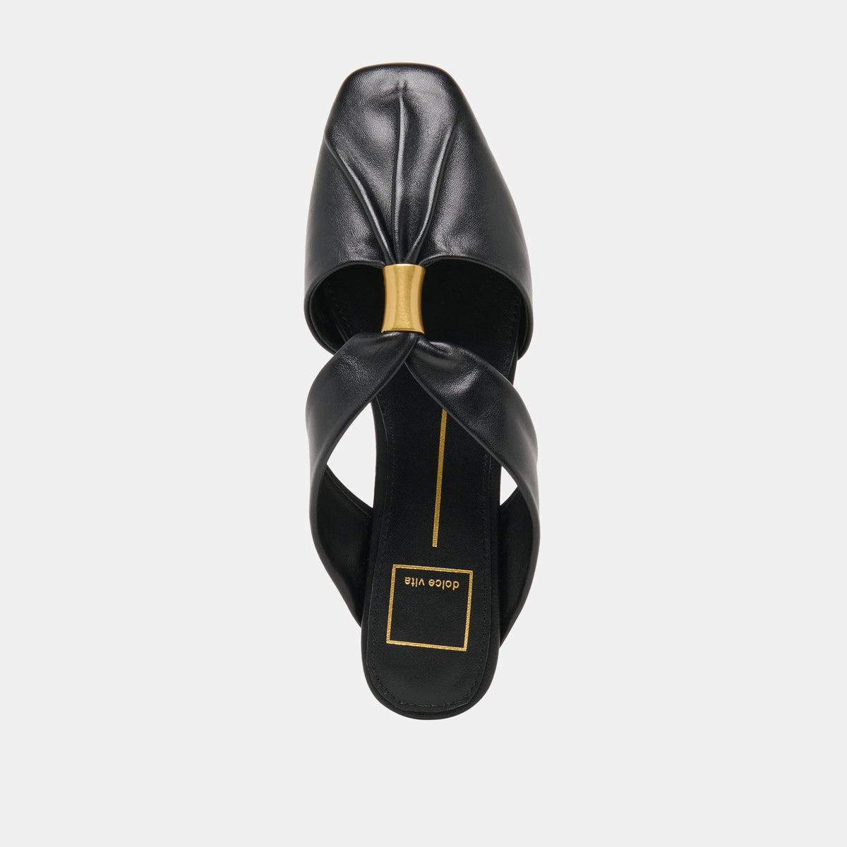 Franey Black Leather Flats | Dolce Vita Exclusive