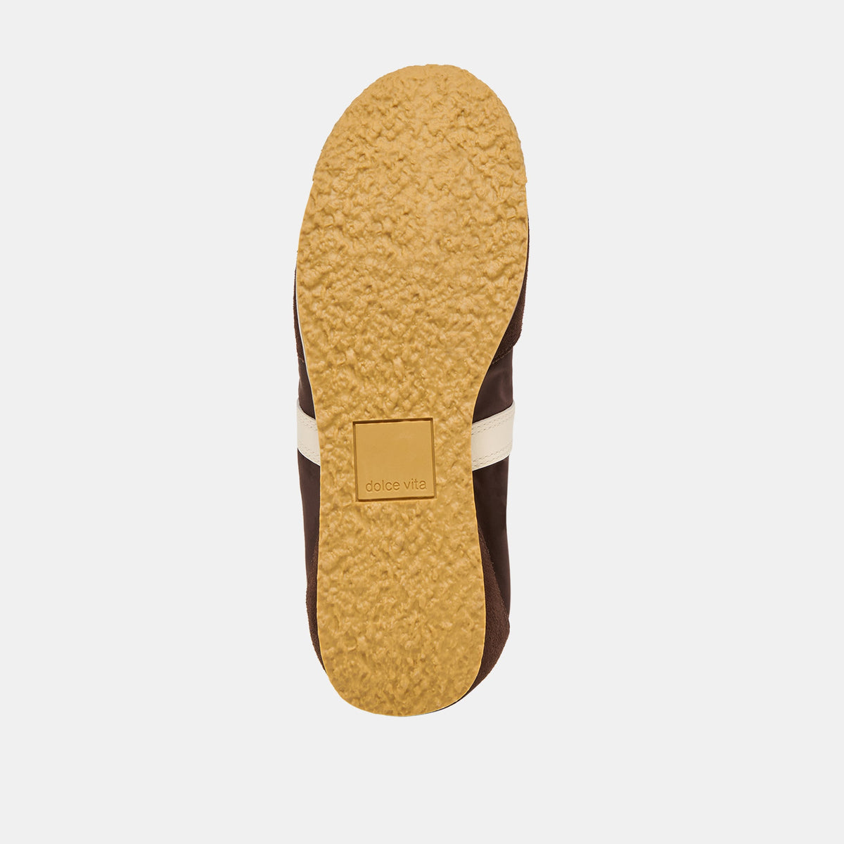 Sariya Dk Brown Nylon Sneakers | Dolce Vita Trusted