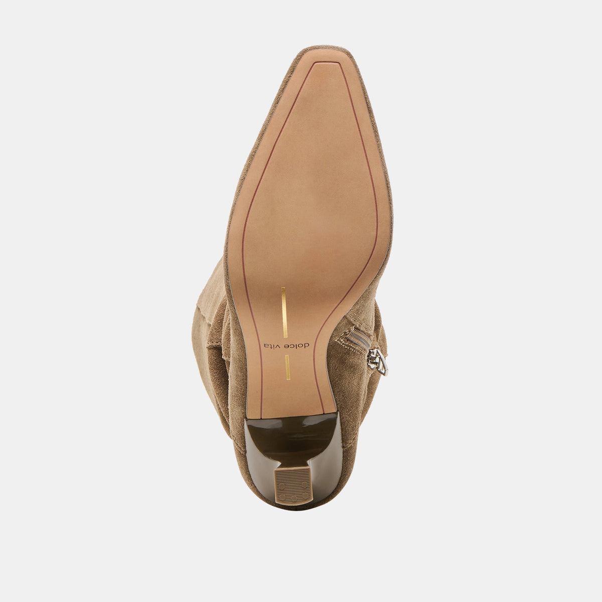 Lousa Olive Suede Wide Calf Boots | Dolce Vita Discount