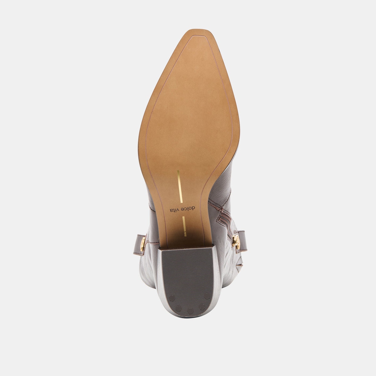 Vern Chocolate Leather Wide Calf Boots | Dolce Vita Special Offer