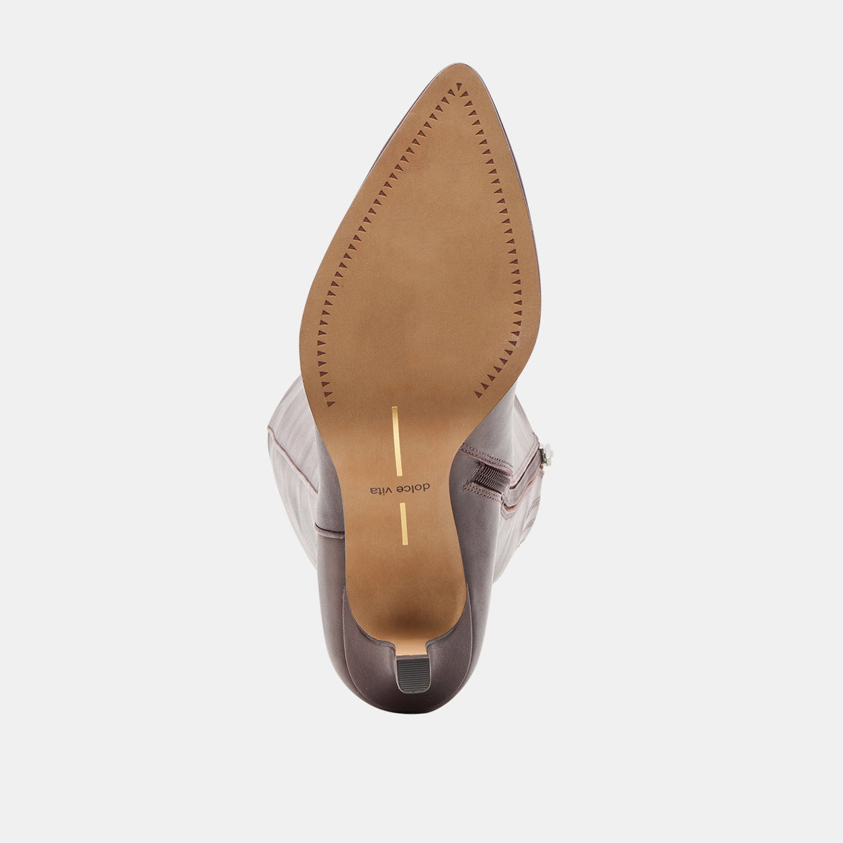 Aldy Mulberry Leather Wide Calf Boots | Dolce Vita Recommended