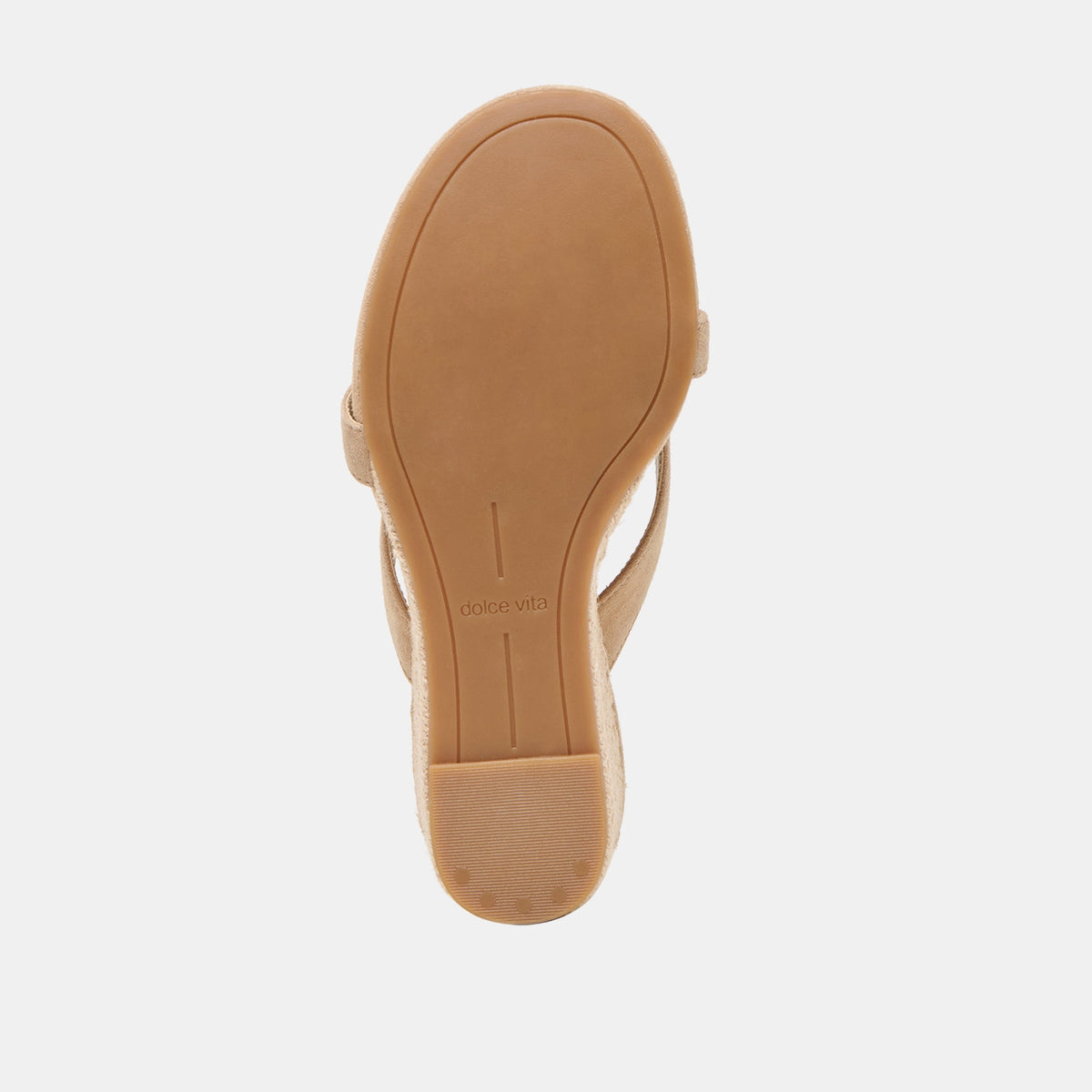 Helan Espadrille Camel Suede Wedges | Dolce Vita Discount
