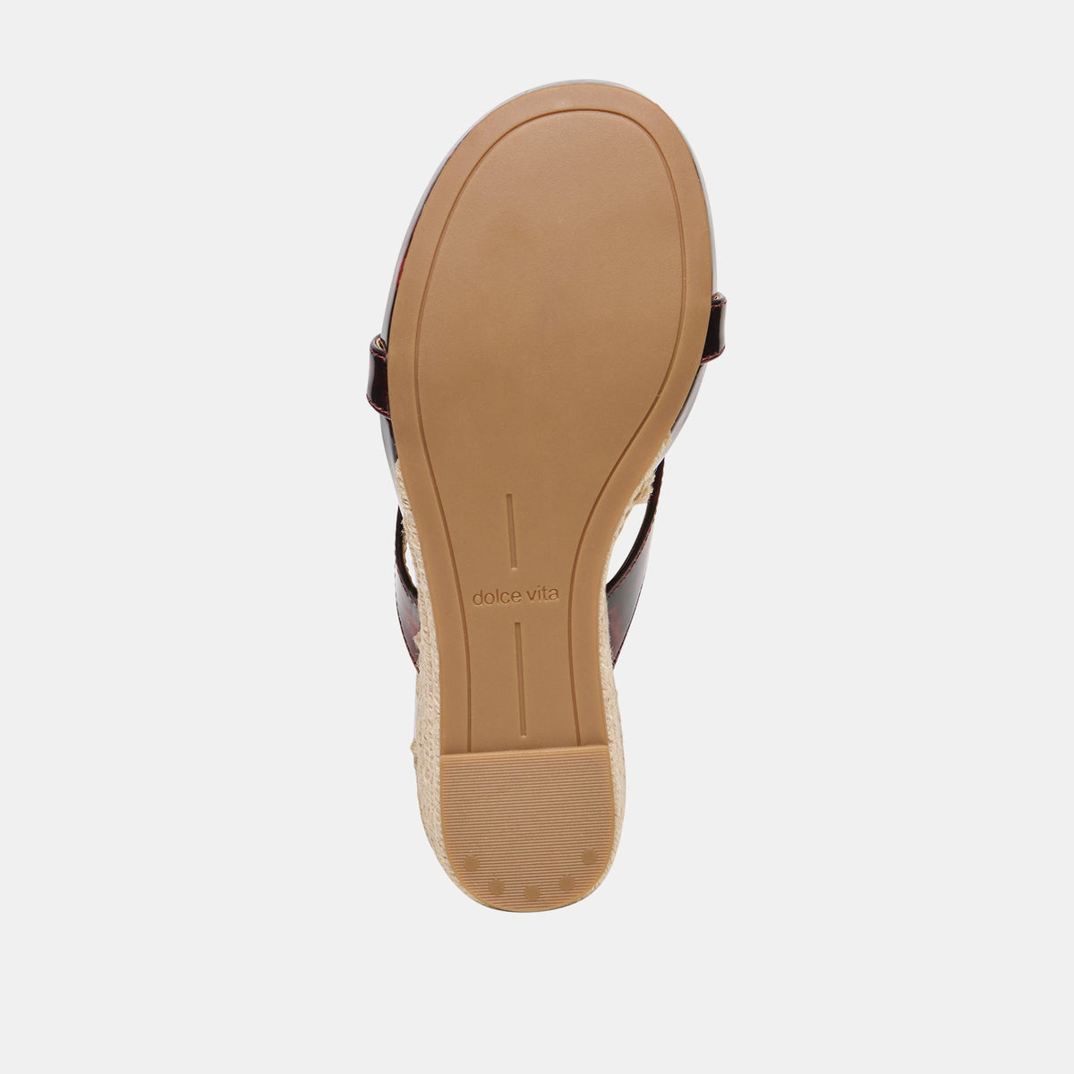 Helan Espadrille Tortoise Patent Leather Wedges | Dolce Vita Top Pick