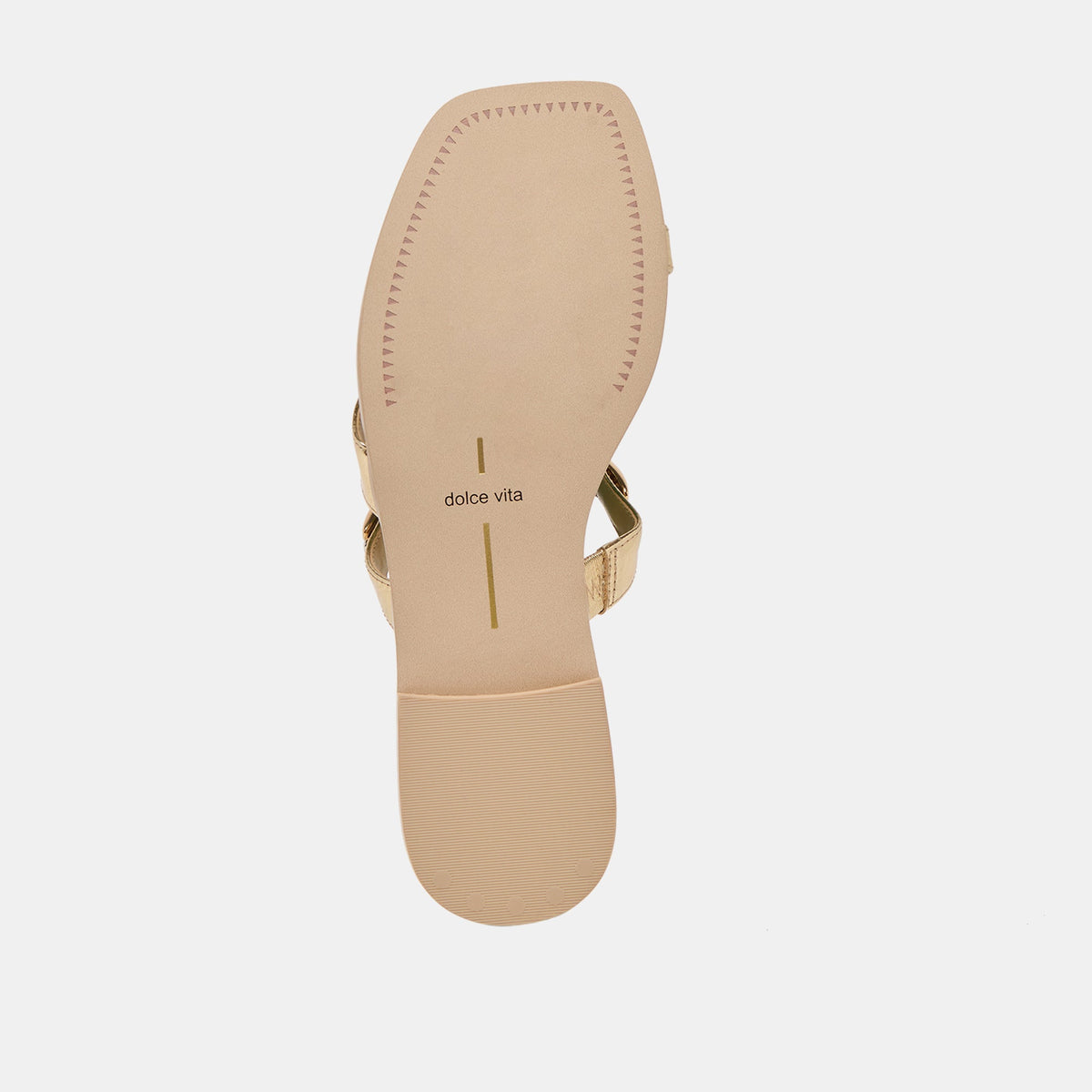 Tarina Gold Leather Sandals | Dolce Vita Discount