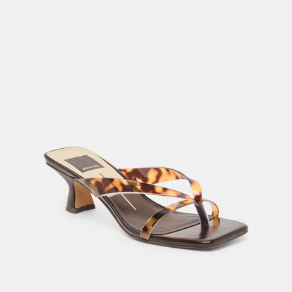 Brevel Vinyl Tortoise Jelly Heels | Dolce Vita Everyday