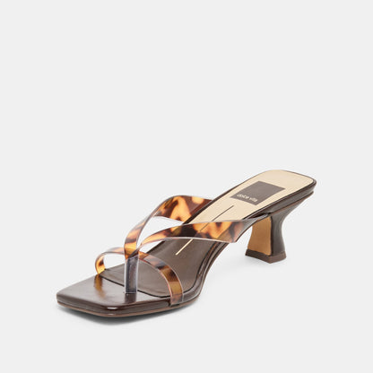 Brevel Vinyl Tortoise Jelly Heels | Dolce Vita Everyday