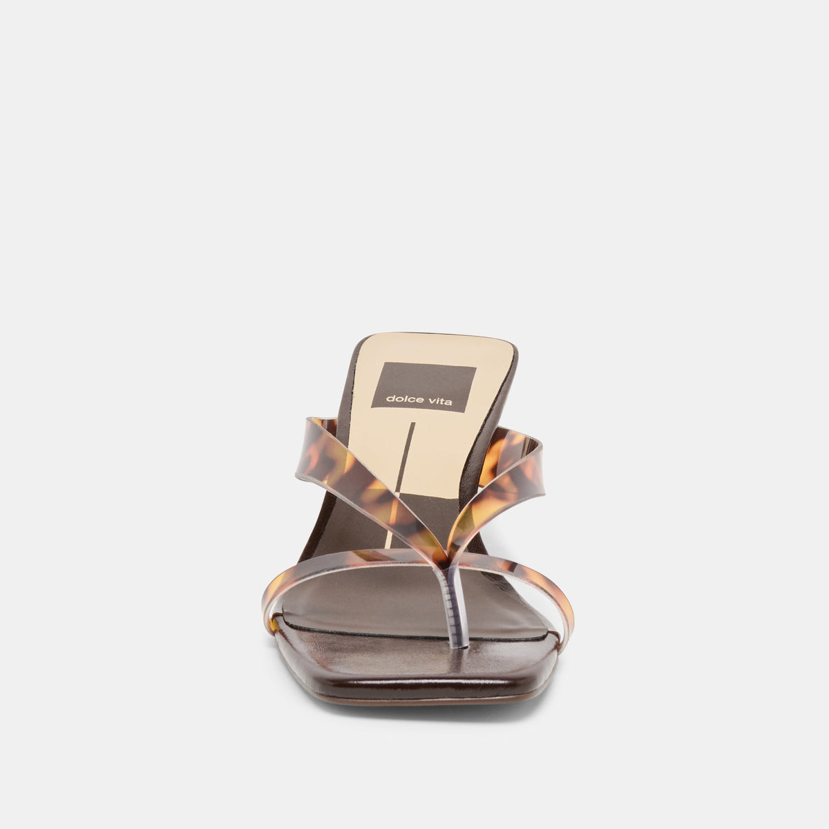 Brevel Vinyl Tortoise Jelly Heels | Dolce Vita Everyday