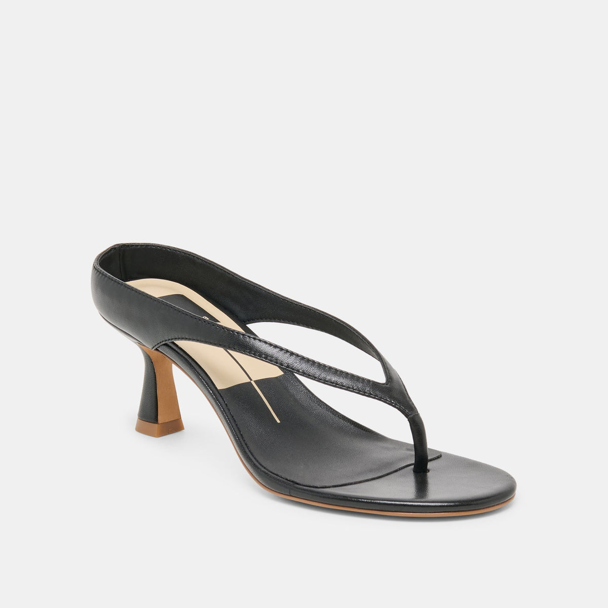 Doreen Black Leather Heels | Dolce Vita Deals