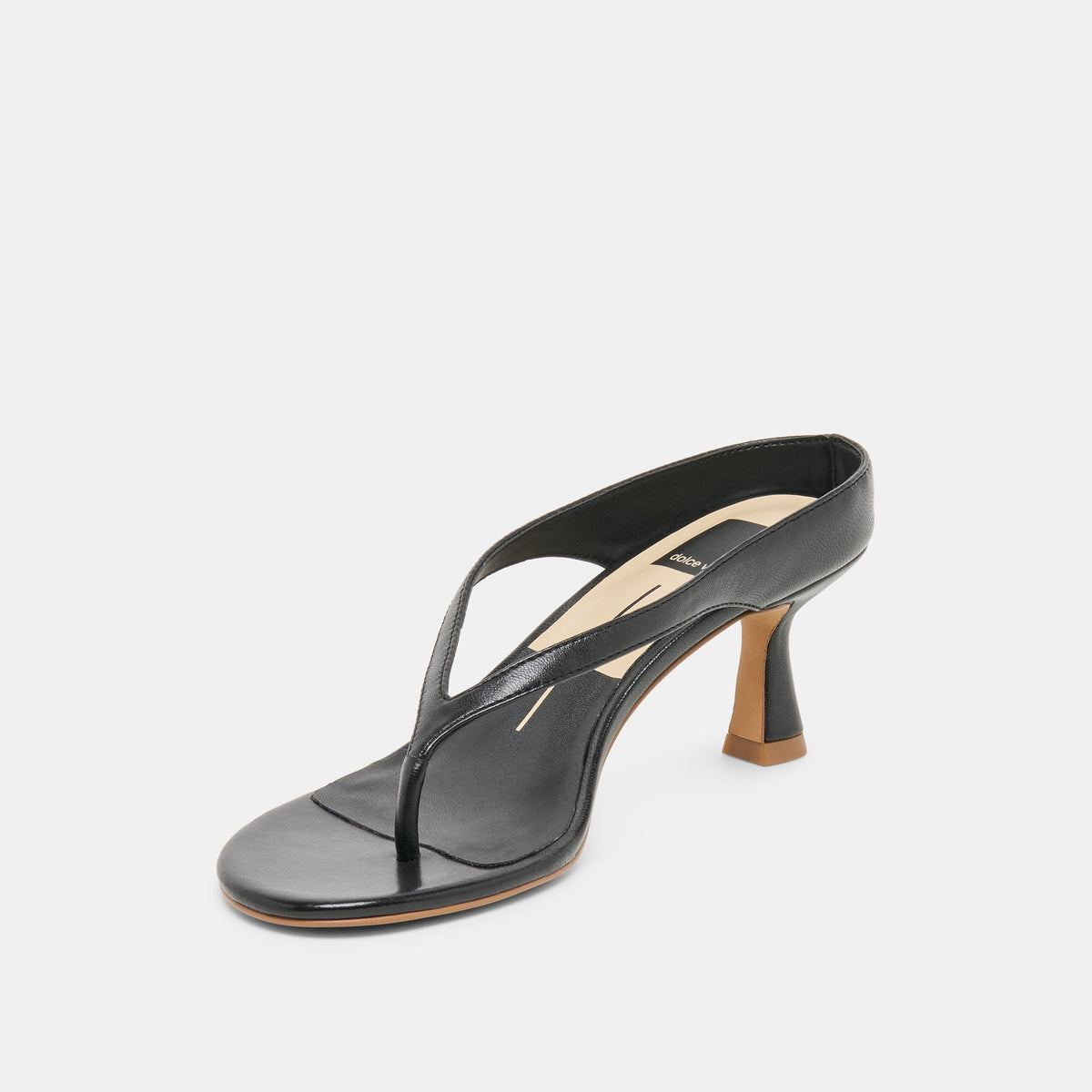 Doreen Black Leather Heels | Dolce Vita Deals