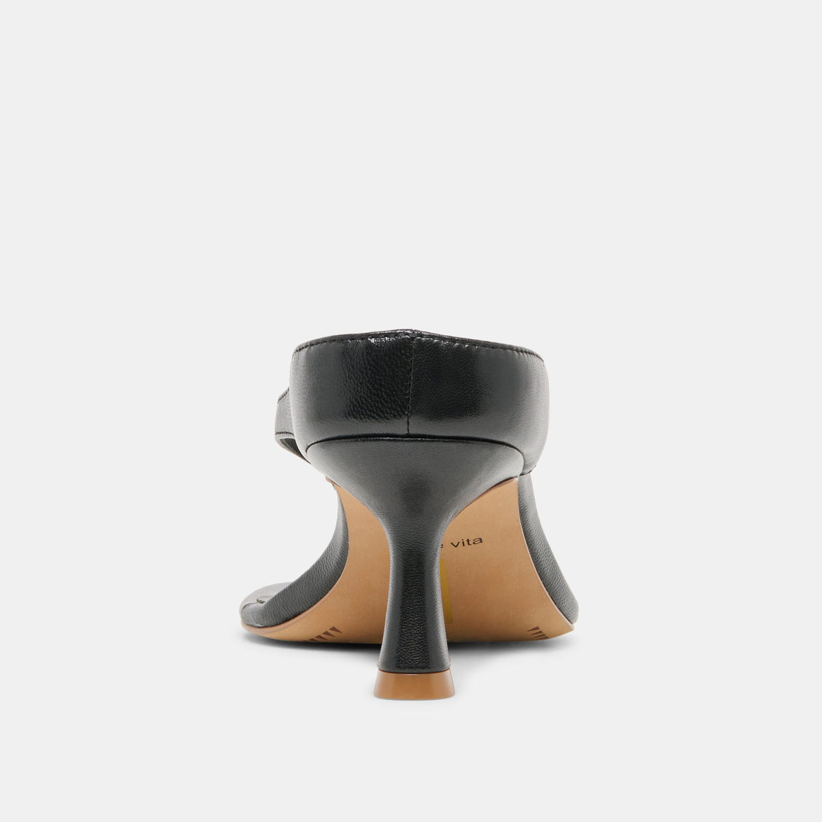Doreen Black Leather Heels | Dolce Vita Deals
