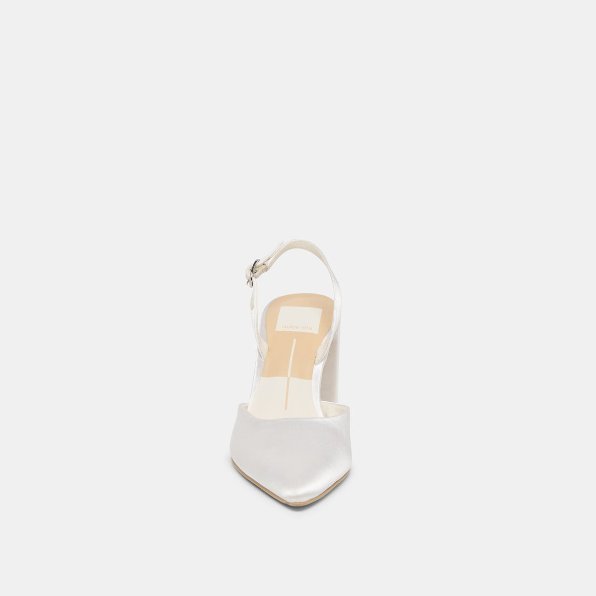 Carel True White Satin High Heels | Dolce Vita Everyday