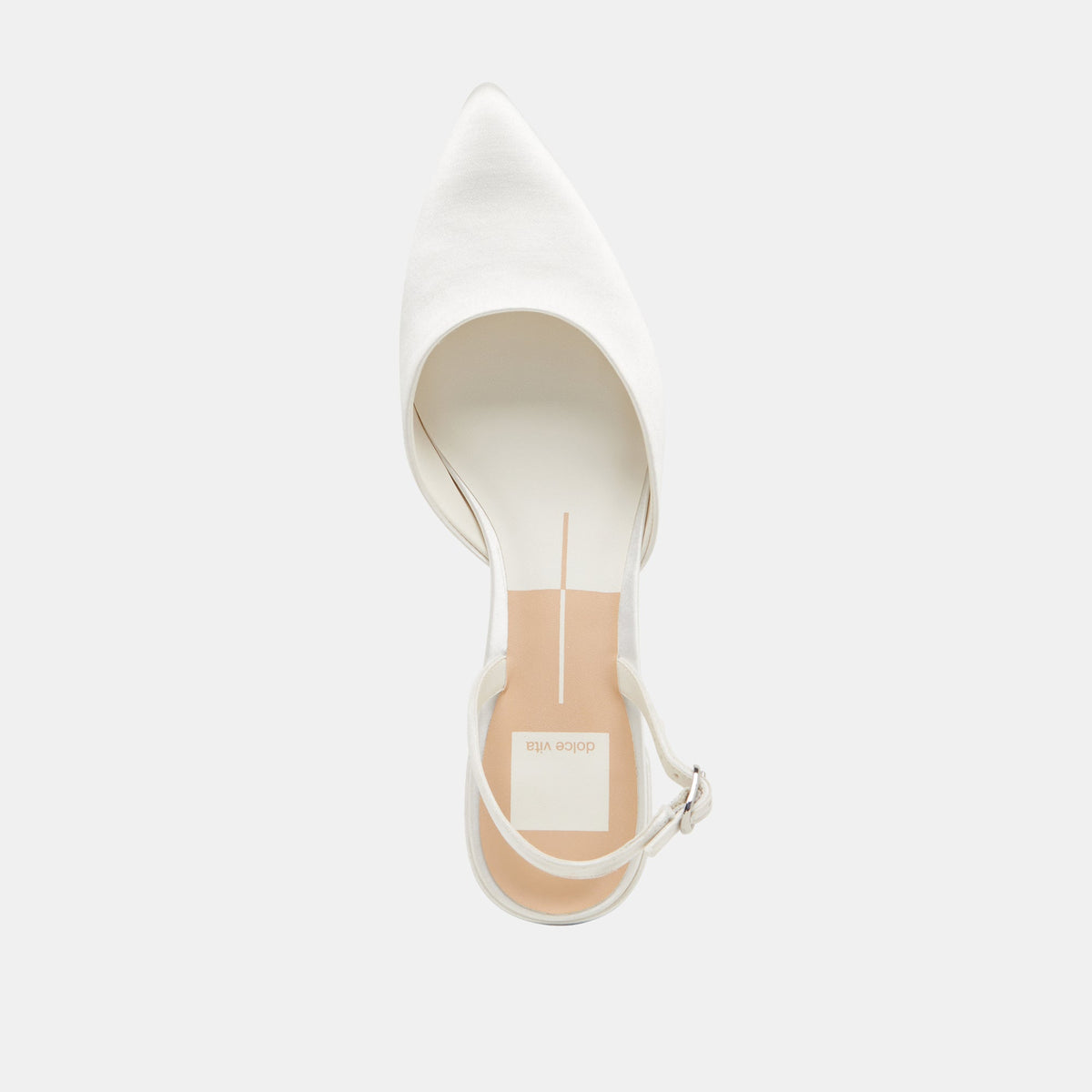 Carel Off White Satin Heels | Dolce Vita Quality
