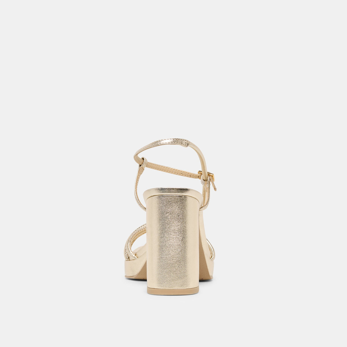 Odete Gold Leather Heels | Dolce Vita Featured