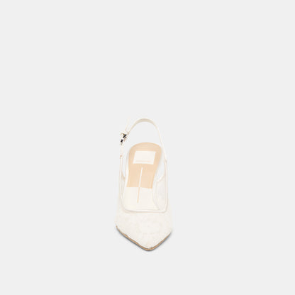 Yami True White Lace Heels | Dolce Vita Everyday