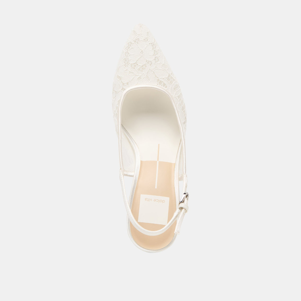 Yami True White Lace Heels | Dolce Vita Everyday
