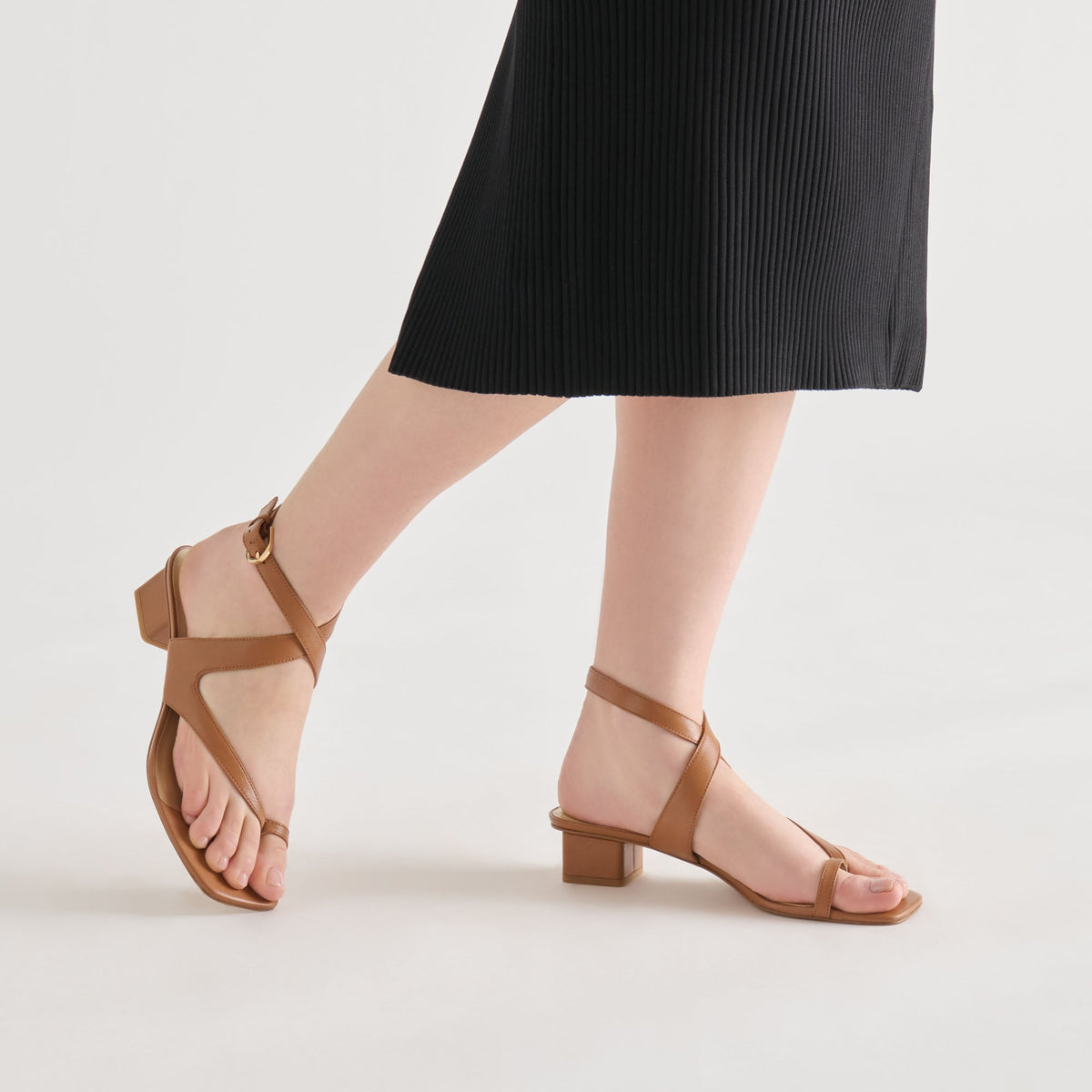 Kameo Saddle Leather Heels | Dolce Vita New