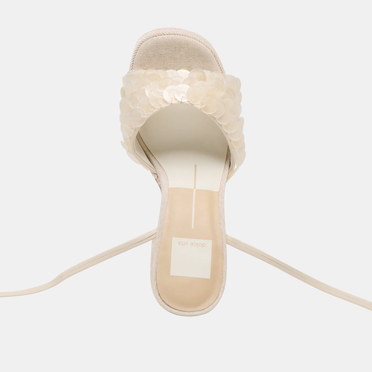 Dorthy Confetti Ivory Leather Heels | Dolce Vita Top Pick