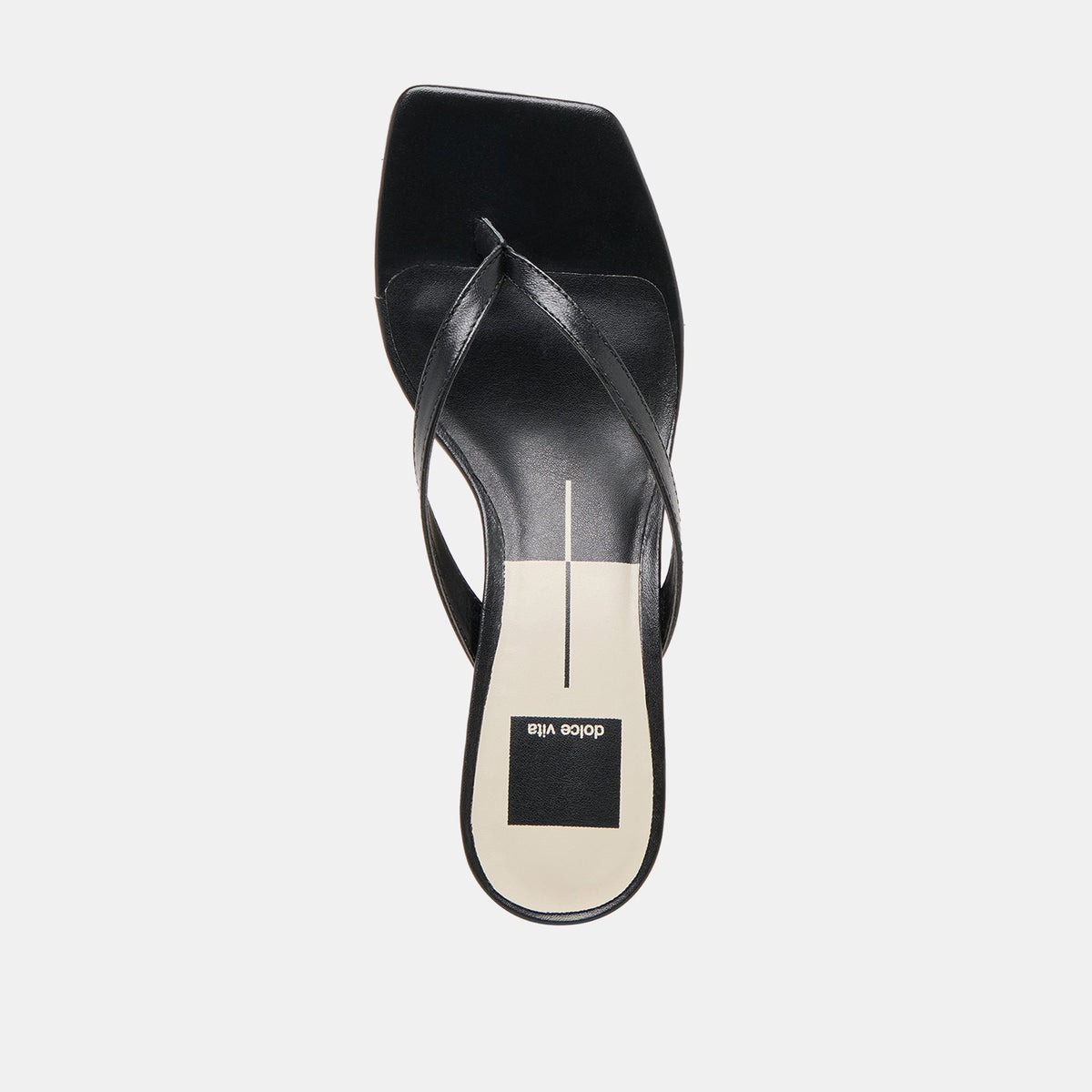 Ramia Black Leather Heels | Dolce Vita Trusted