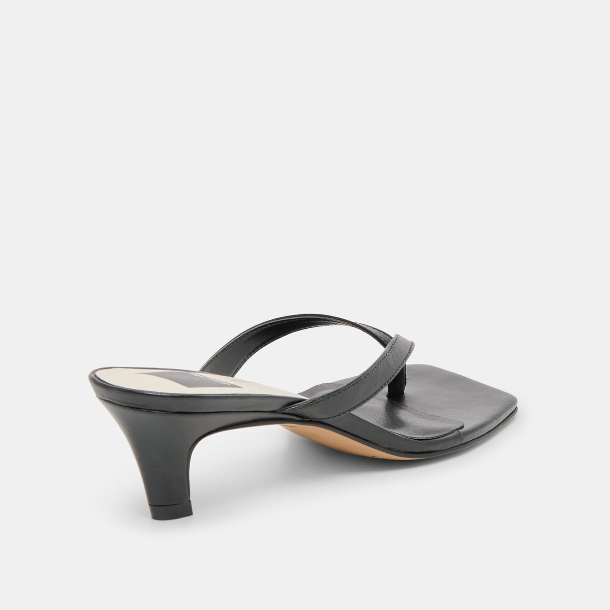Ramia Black Leather Heels | Dolce Vita Trusted