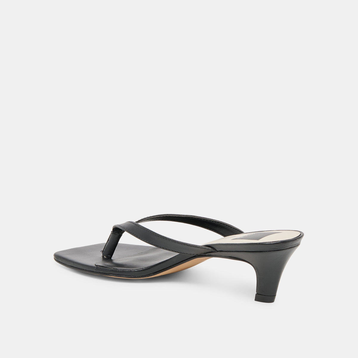 Ramia Black Leather Heels | Dolce Vita Trusted