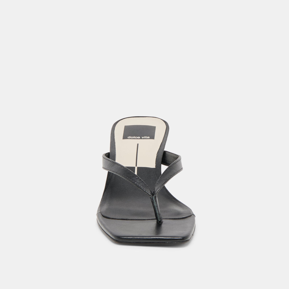 Ramia Black Leather Heels | Dolce Vita Trusted