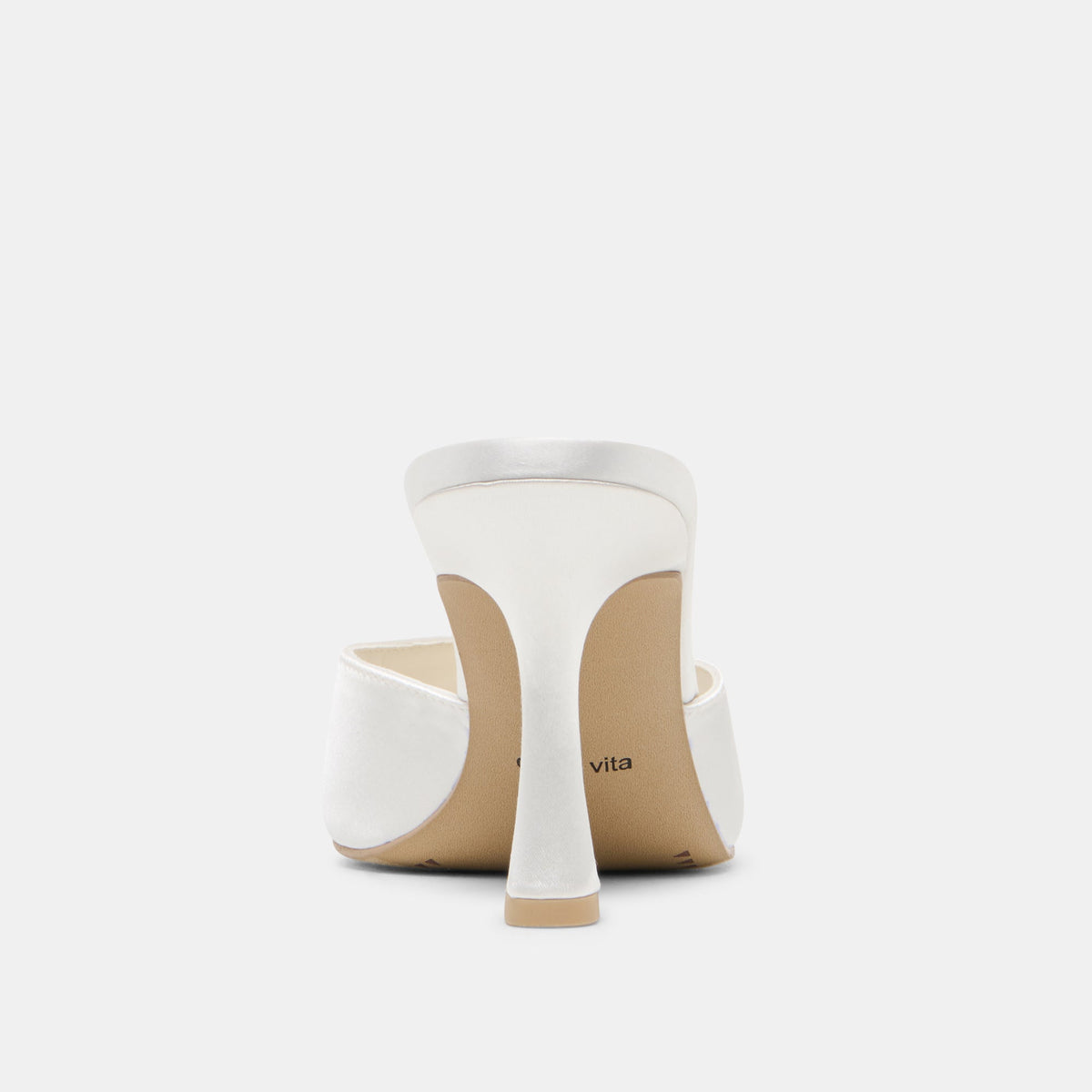 Rosha True White Satin Heels | Dolce Vita Exclusive