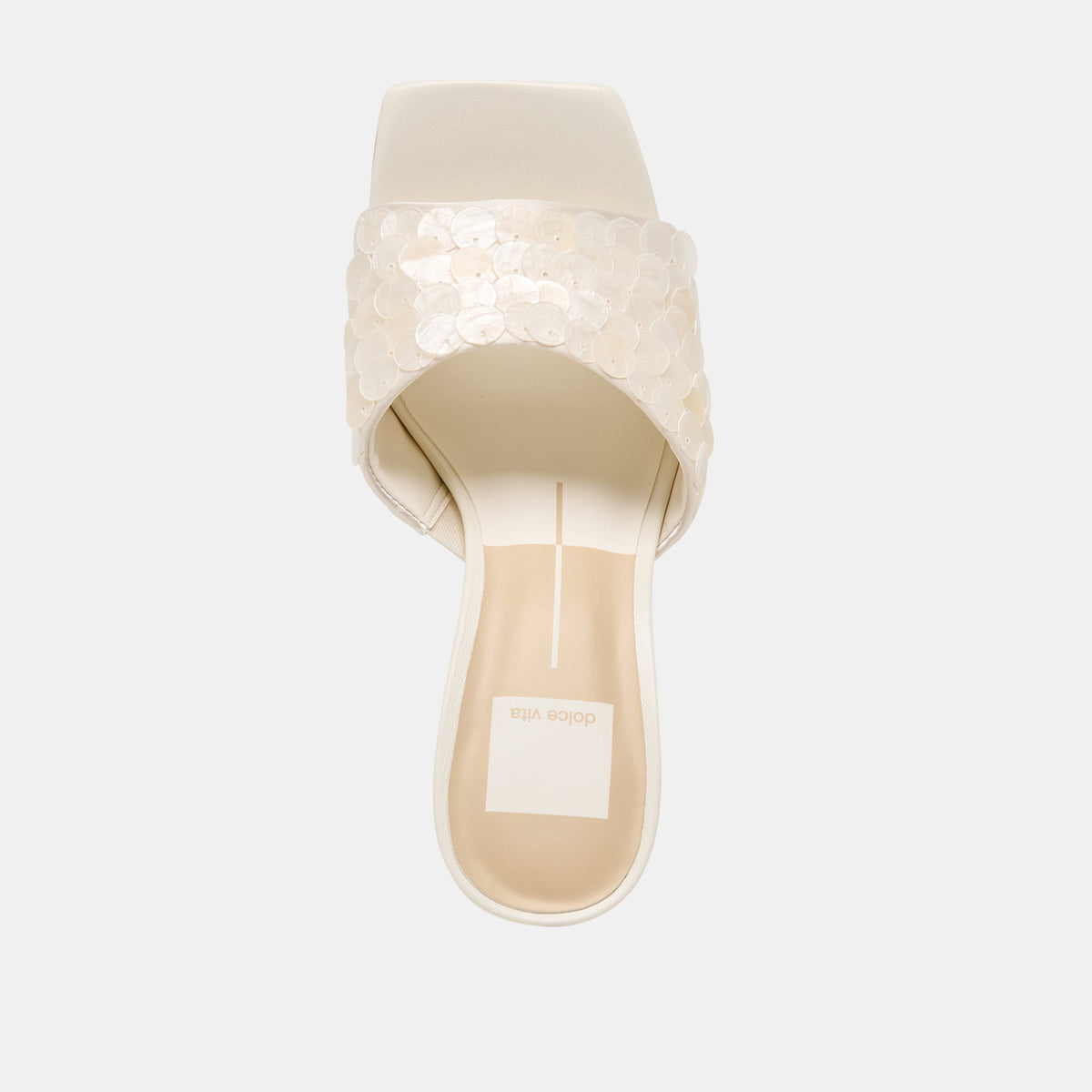 Nandy Confetti Ivory Sequin Heels | Dolce Vita Best Price