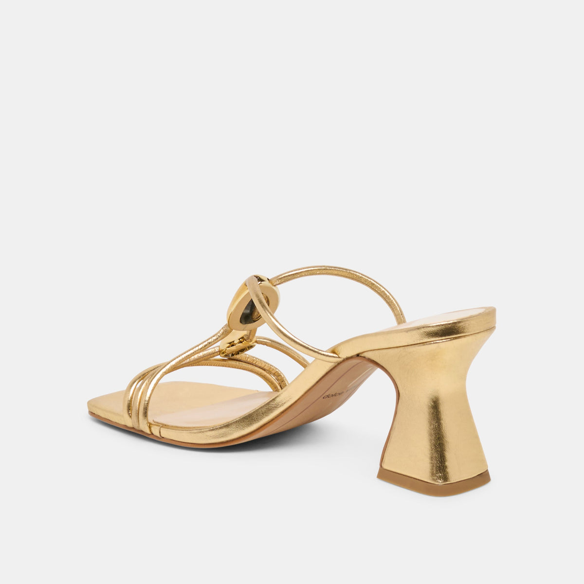 Alayna Gold Leather Heels | Dolce Vita Best Seller