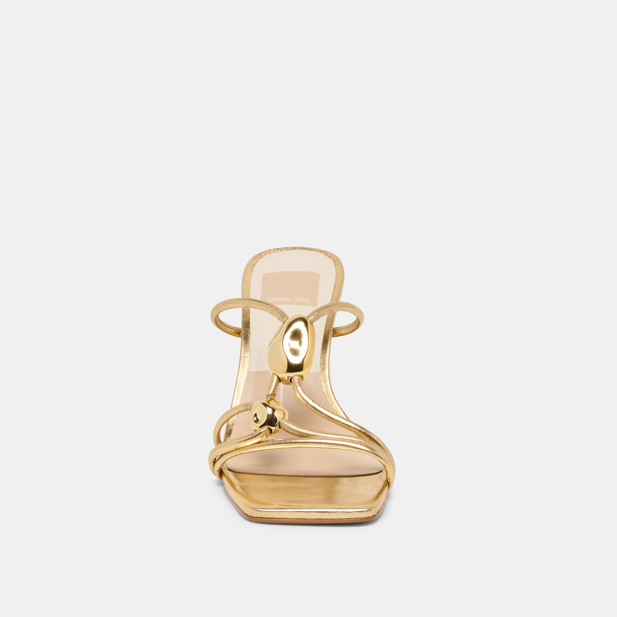 Alayna Gold Leather Heels | Dolce Vita Best Seller