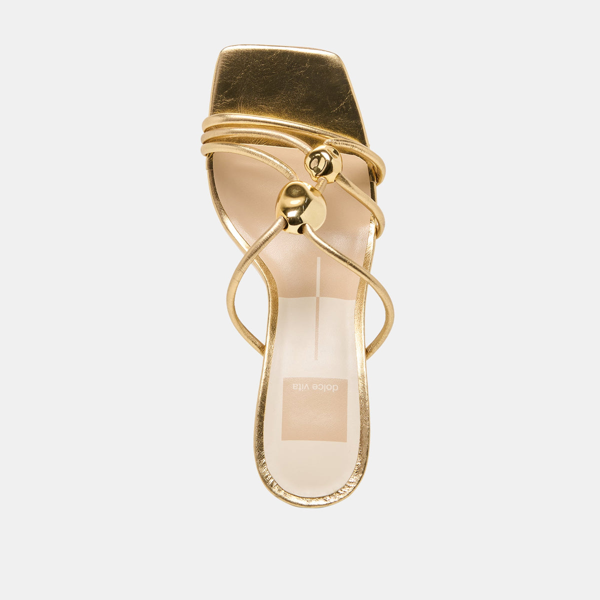 Alayna Gold Leather Heels | Dolce Vita Best Seller