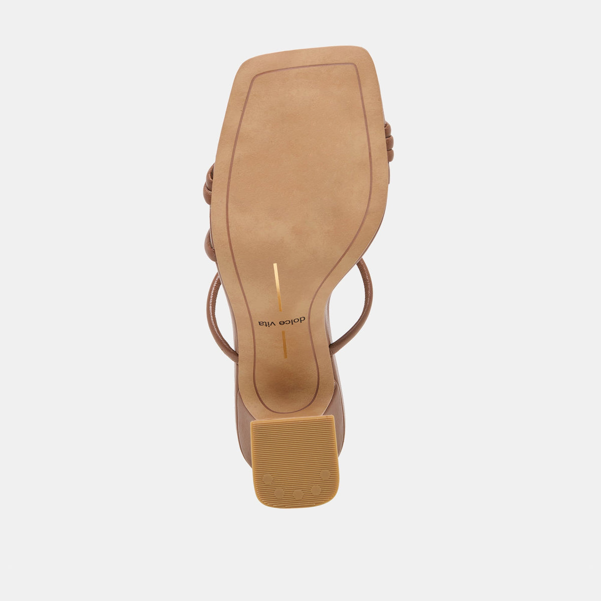 Alayna Cognac Leather Heels | Dolce Vita New