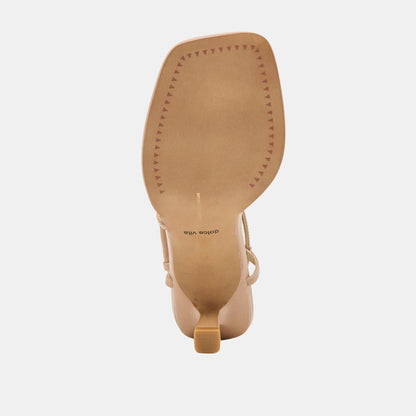 Mylee Light Tan Leather Heels | Dolce Vita Hot Sale