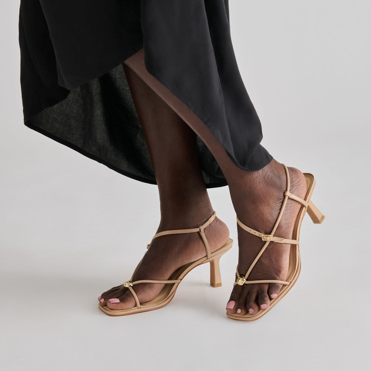 Mylee Light Tan Leather Heels | Dolce Vita Hot Sale