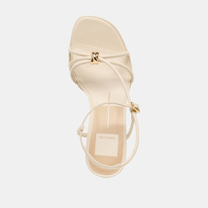 Odete Creme Leather Heels | Dolce Vita Featured