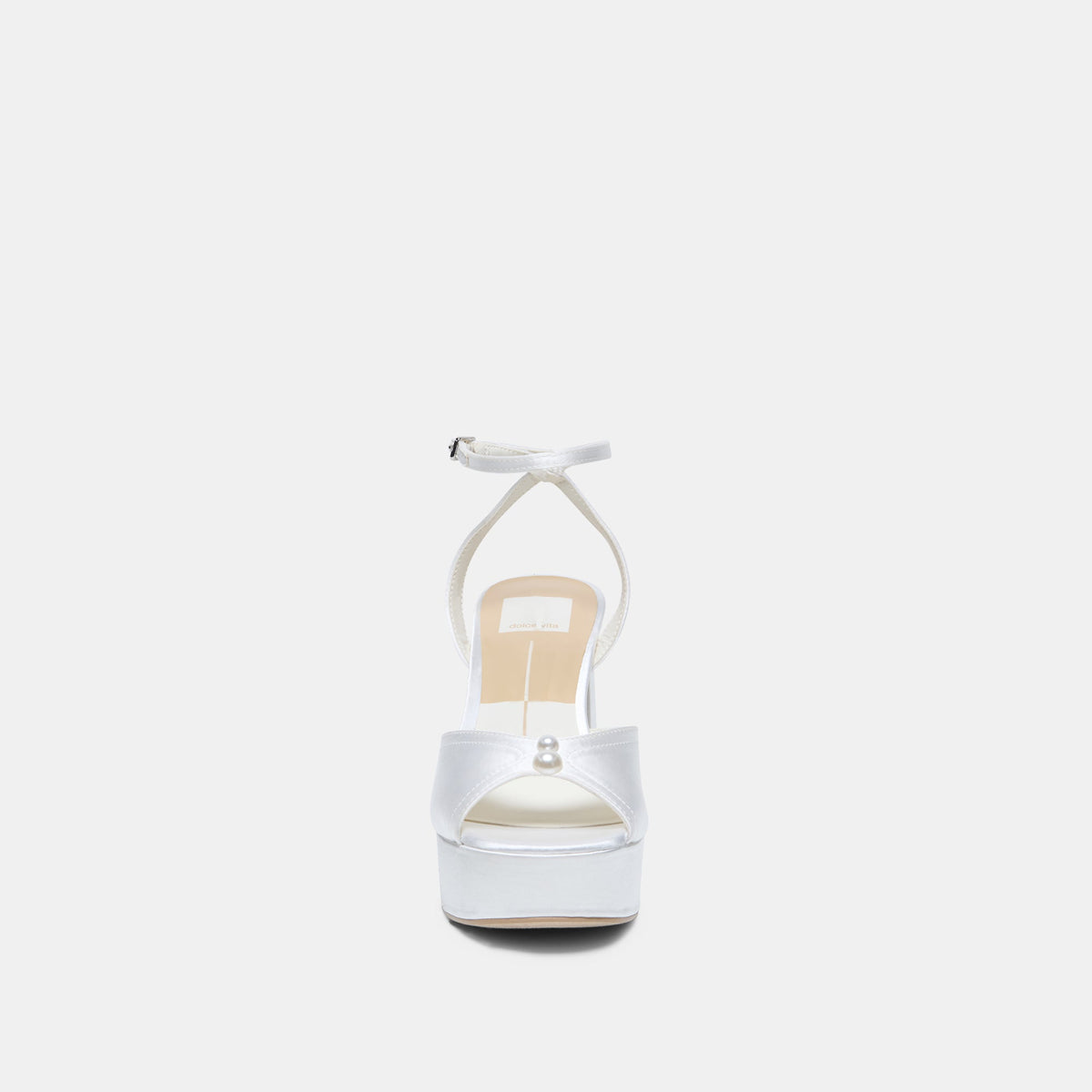 Bryla White Satin Heels | Dolce Vita Signature