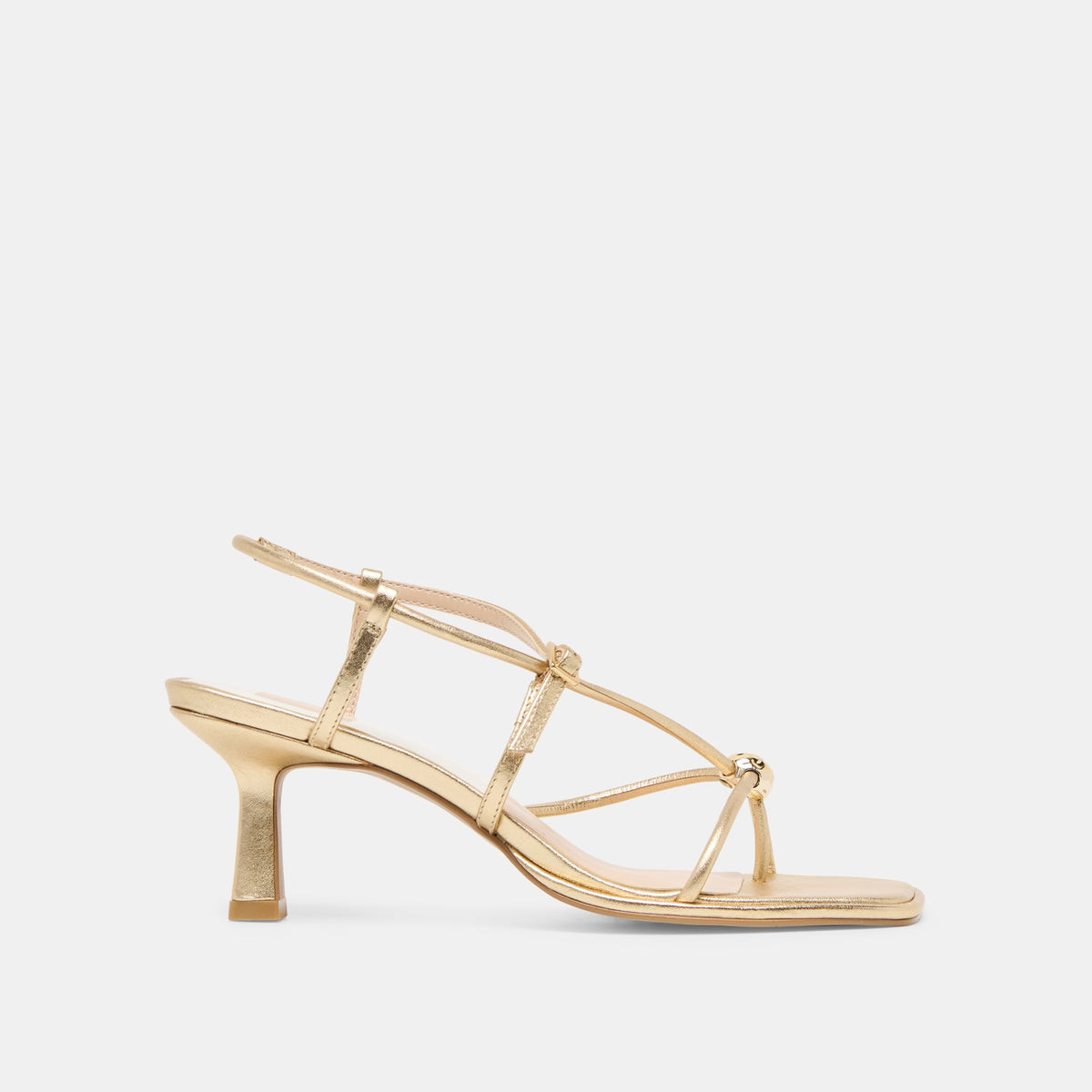 Mylee Gold Distressed Leather Heels | Dolce Vita Special Offer