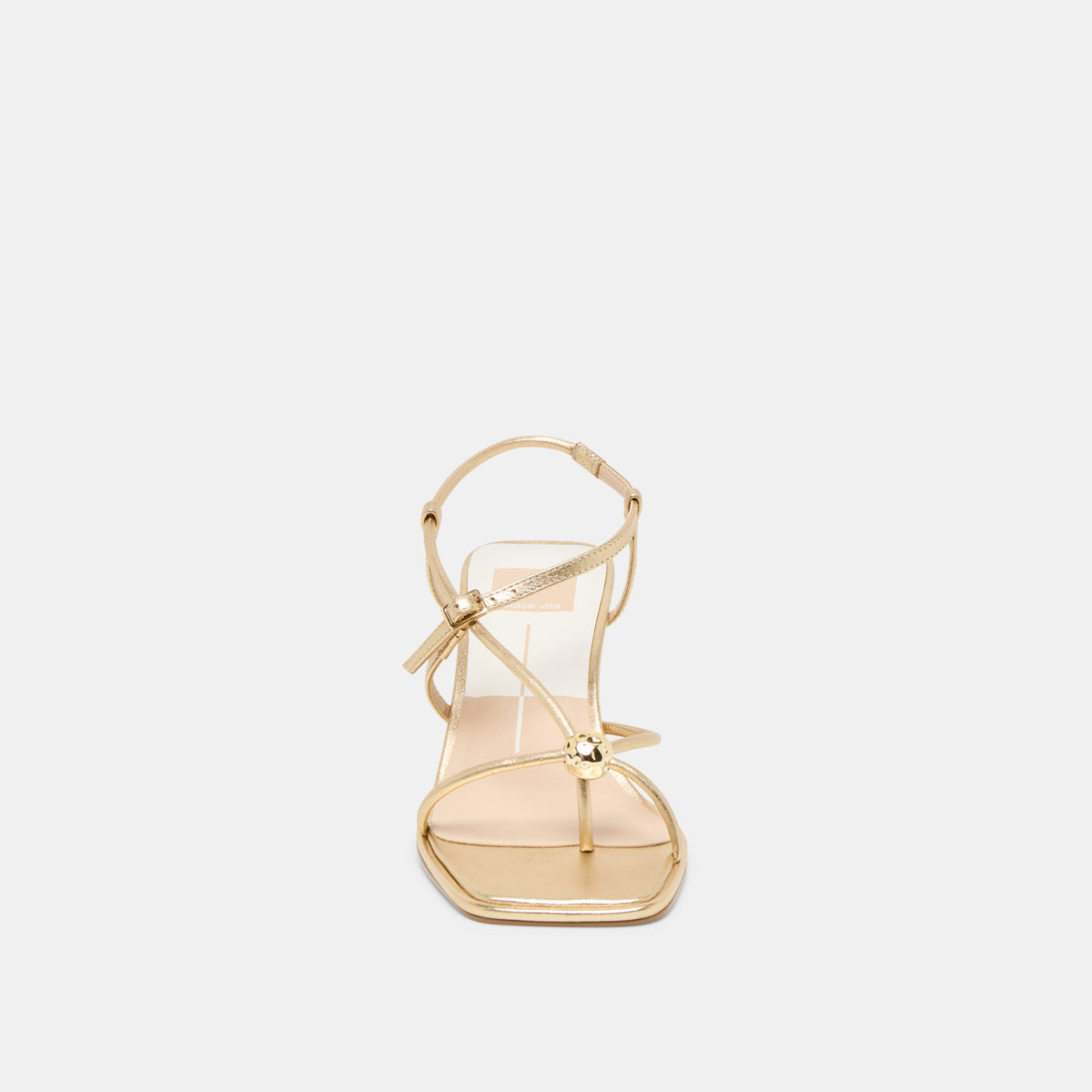 Mylee Gold Distressed Leather Heels | Dolce Vita Special Offer