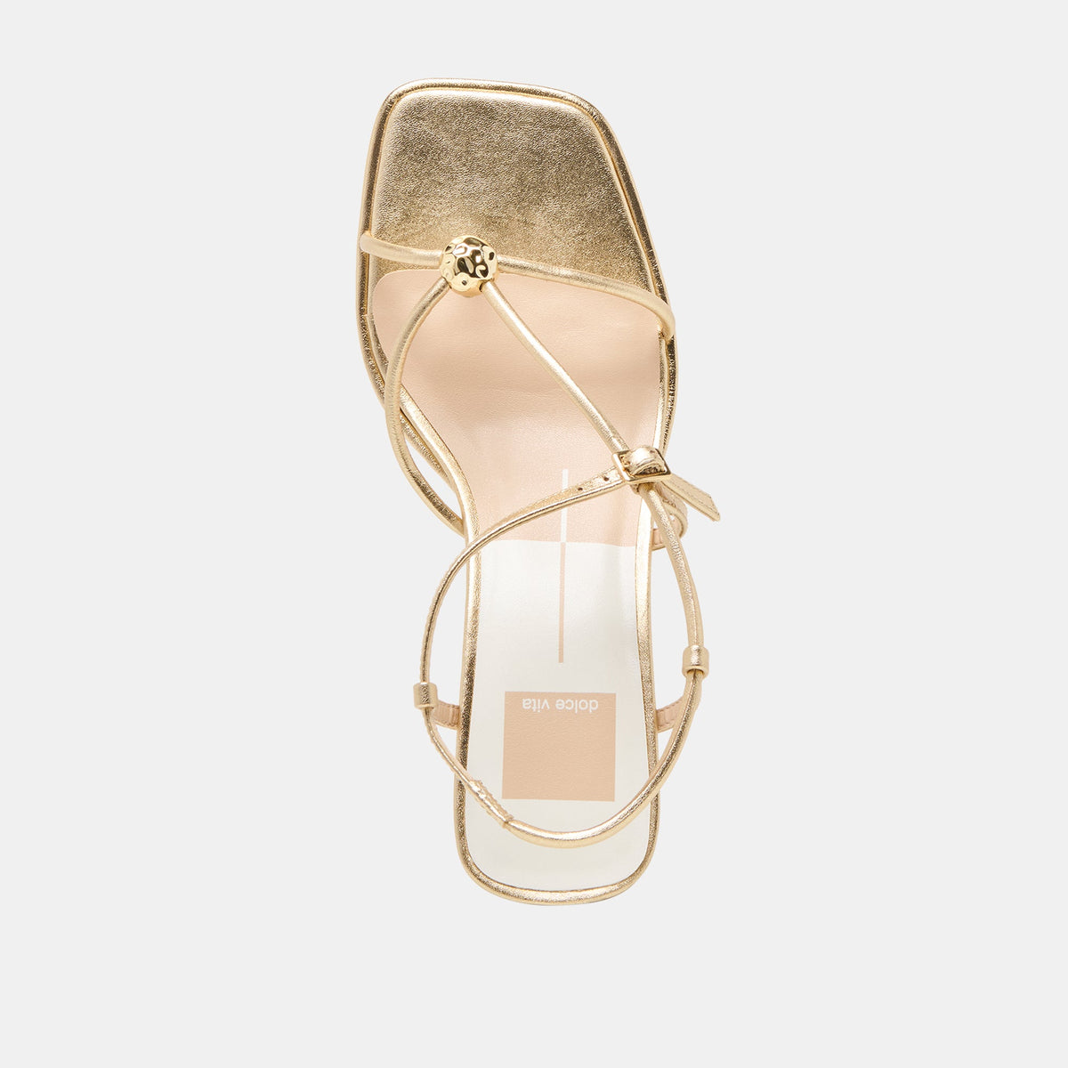 Mylee Gold Distressed Leather Heels | Dolce Vita Special Offer