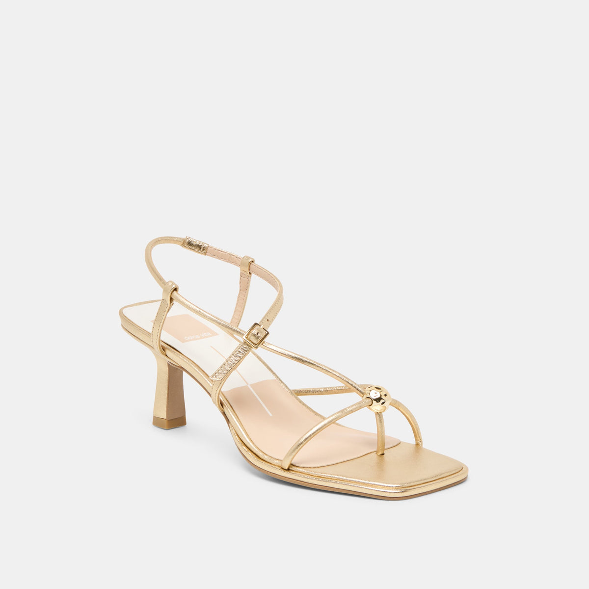 Mylee Gold Distressed Leather Heels | Dolce Vita Special Offer