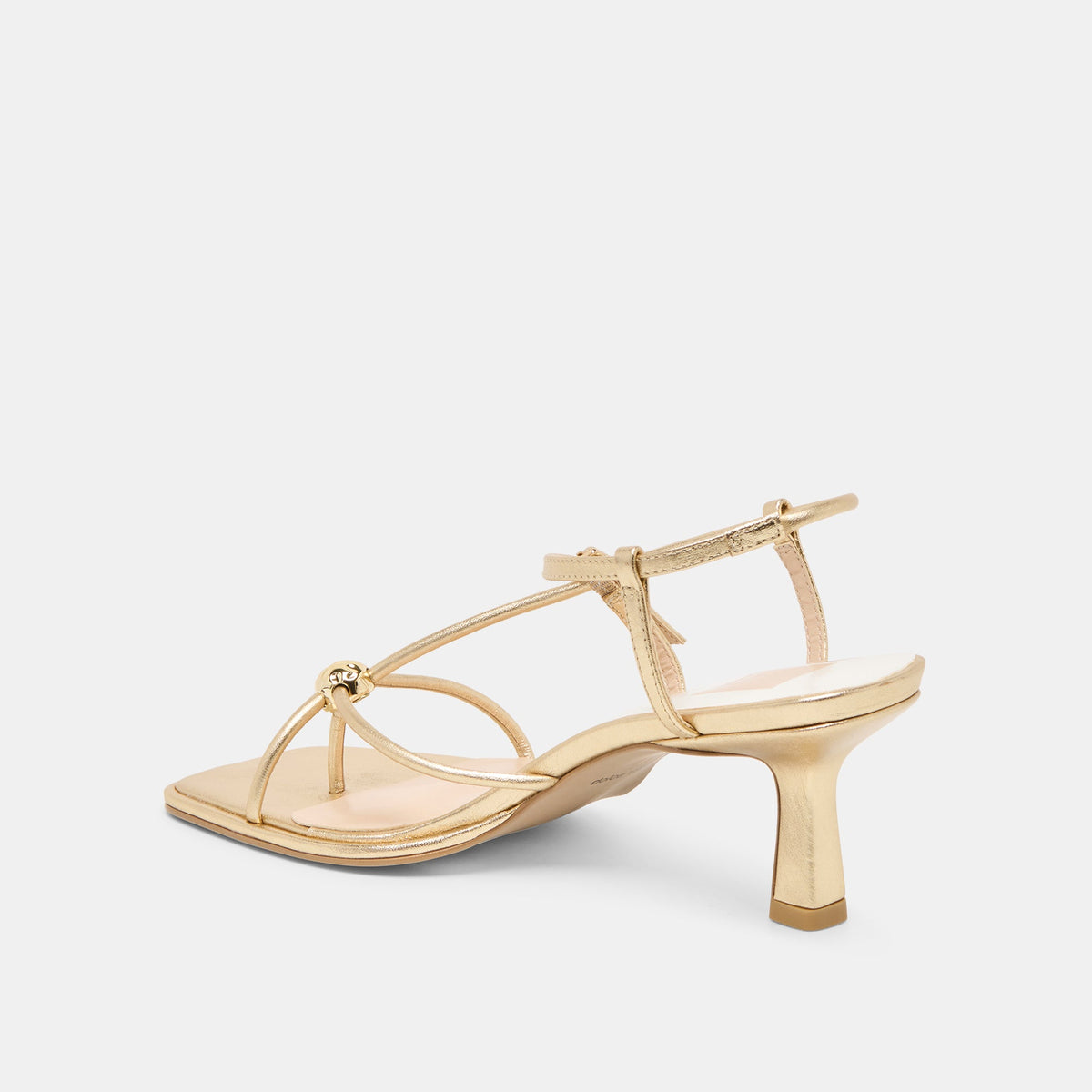 Mylee Gold Distressed Leather Heels | Dolce Vita Special Offer
