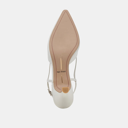 Odela White Leather Heels | Dolce Vita Discount