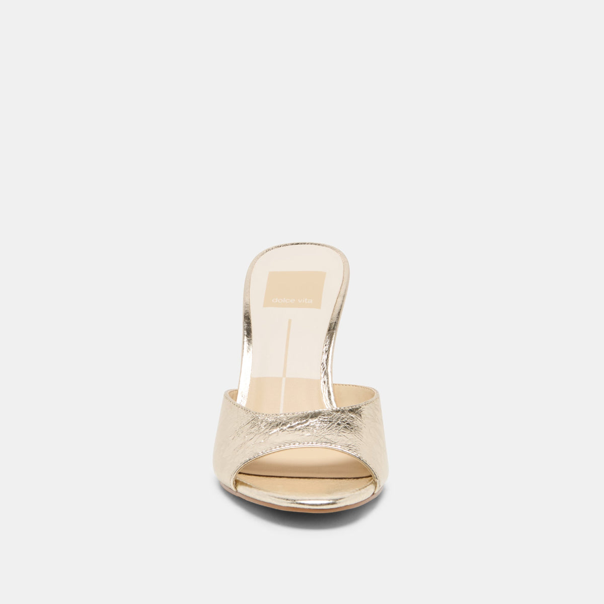 Rosha Platinum Distressed Leather Heels | Dolce Vita Trending
