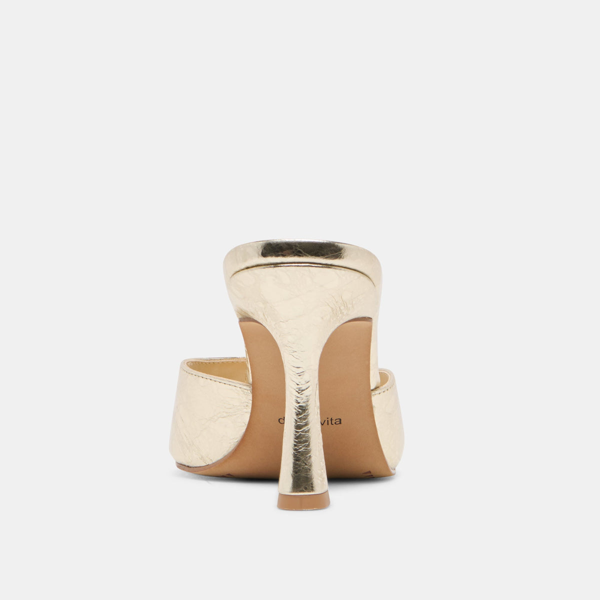 Rosha Platinum Distressed Leather Heels | Dolce Vita Trending