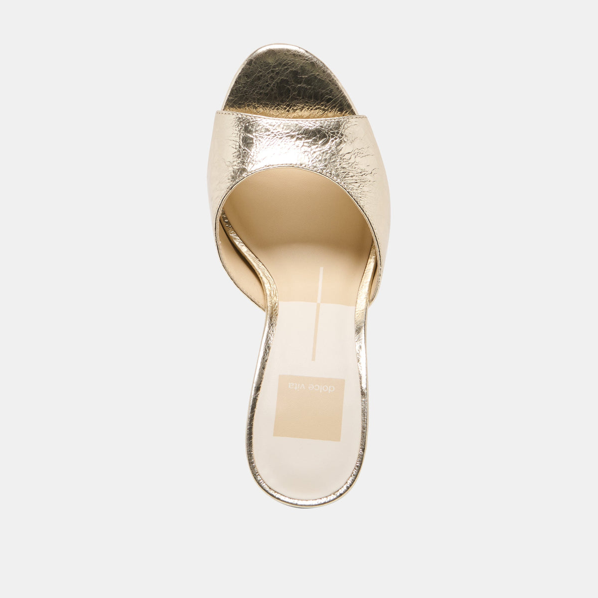 Rosha Platinum Distressed Leather Heels | Dolce Vita Trending