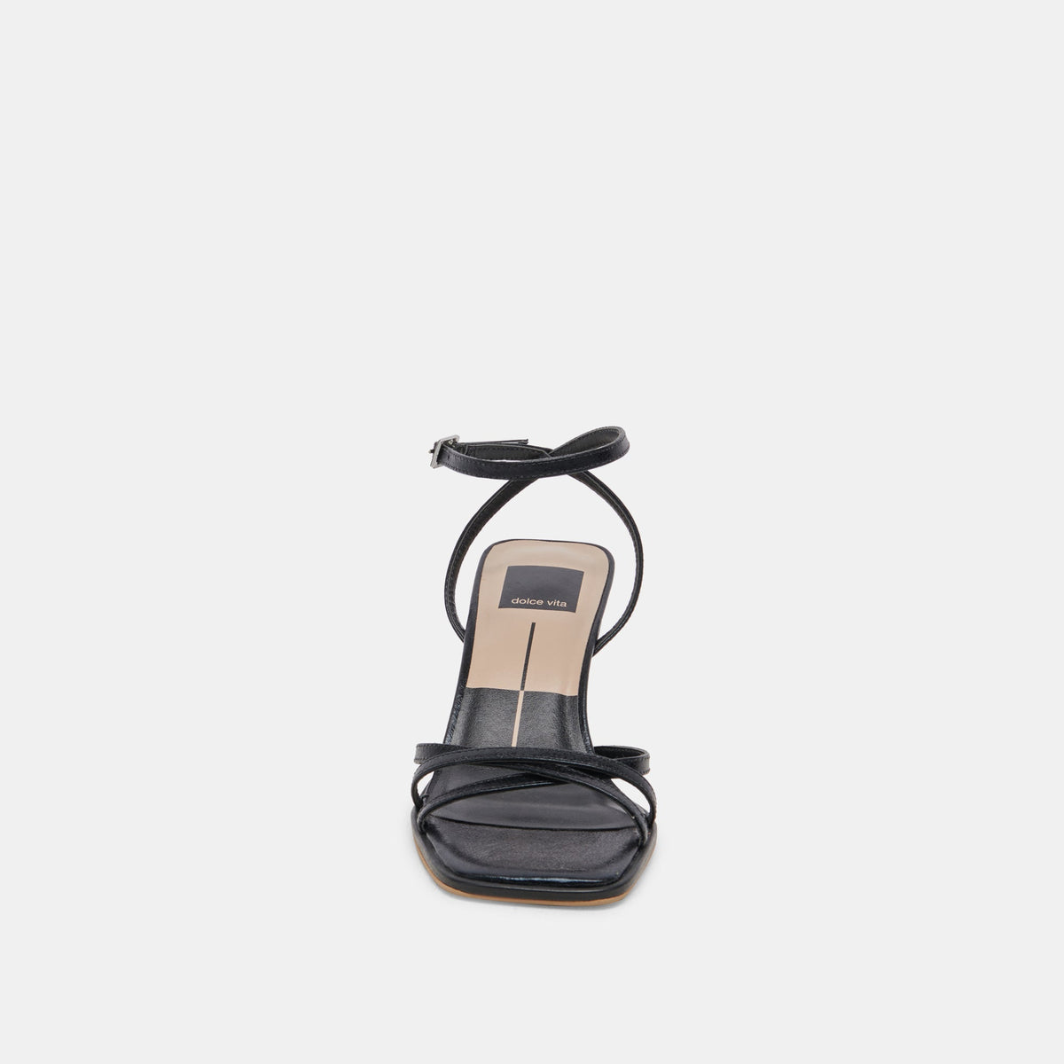 Manji Wide Midnight Patent Leather Heels | Dolce Vita Essential